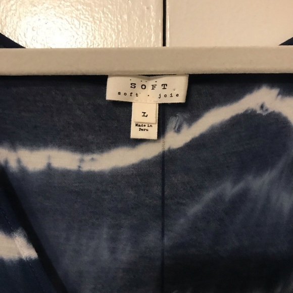 Soft Joie Blue Tie Dye Dress - Picture 3 of 5